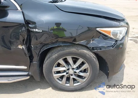 2014 Infiniti Qx60 Hybrid из США, поврежденный, VIN 5N1CL0MM4EC538316